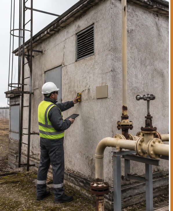 Экспертиза зданий газорегуляторных пунктов в Донецке